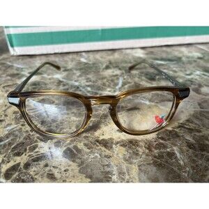 Maui Jim Eyeglasses Frames Only, MJO 2406-18A, 47-21-137, Brown, Titanium, Japan